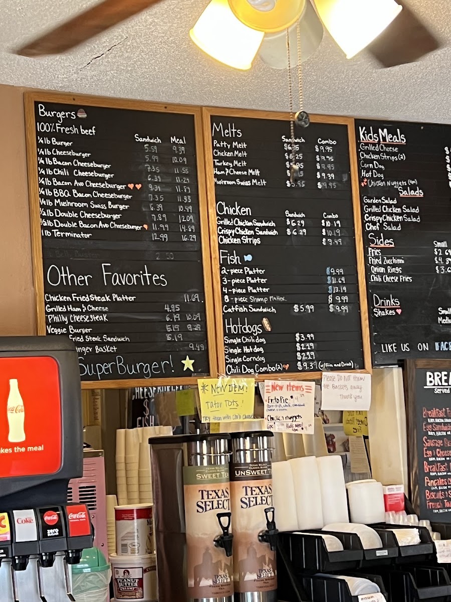 Menu The Original Super Burger Willis-3