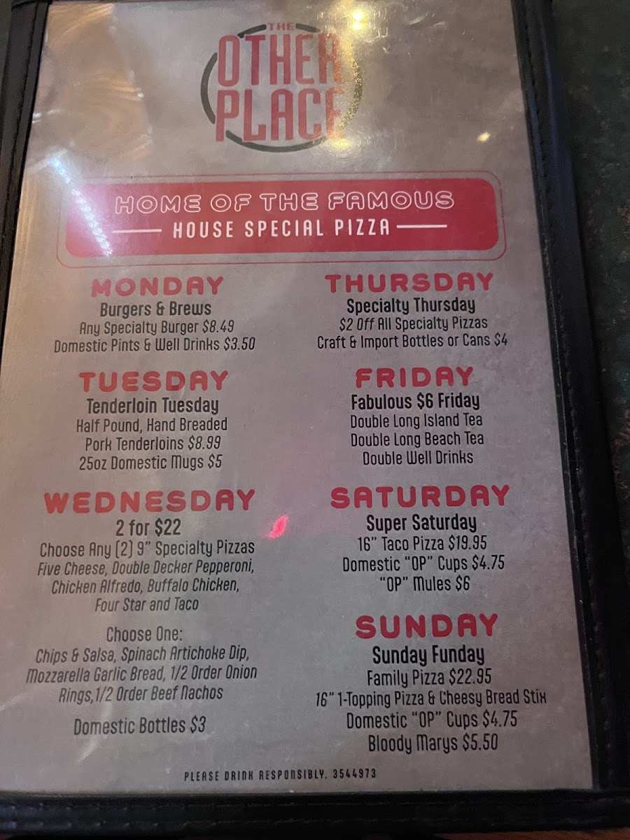 Menu The Other Place Clive-2