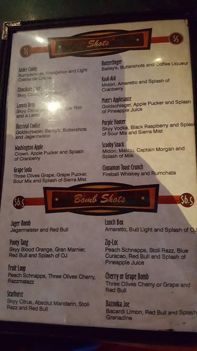 Menu The Other Place Clive-7
