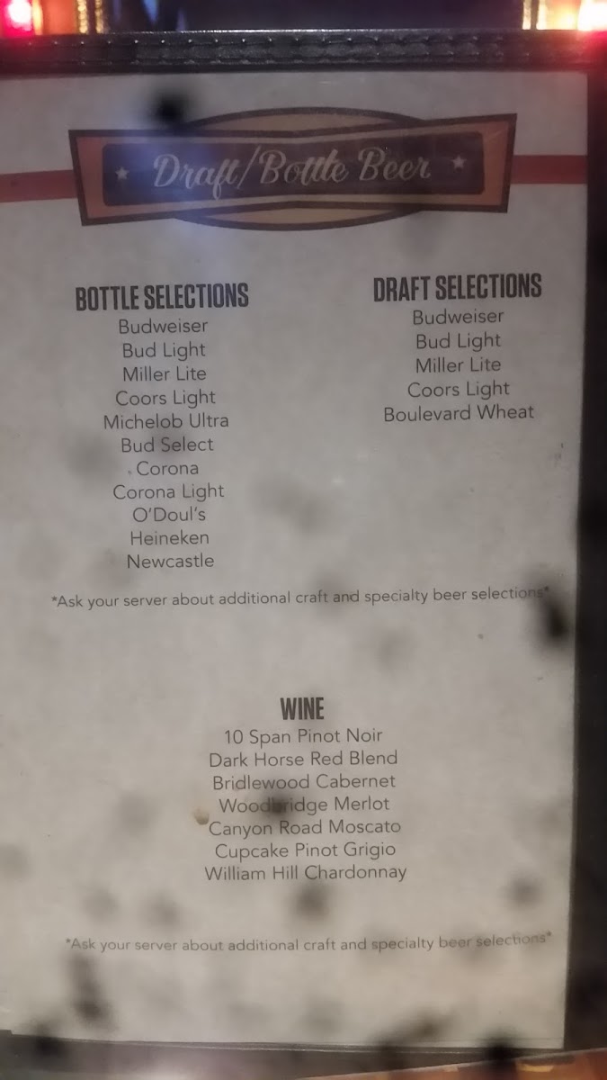 Menu The Other Place Clive-9