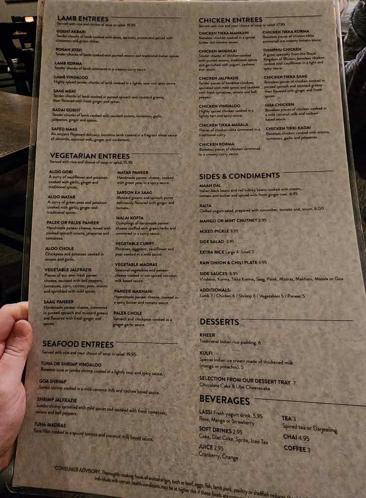 Menu The Oven Lincoln-2