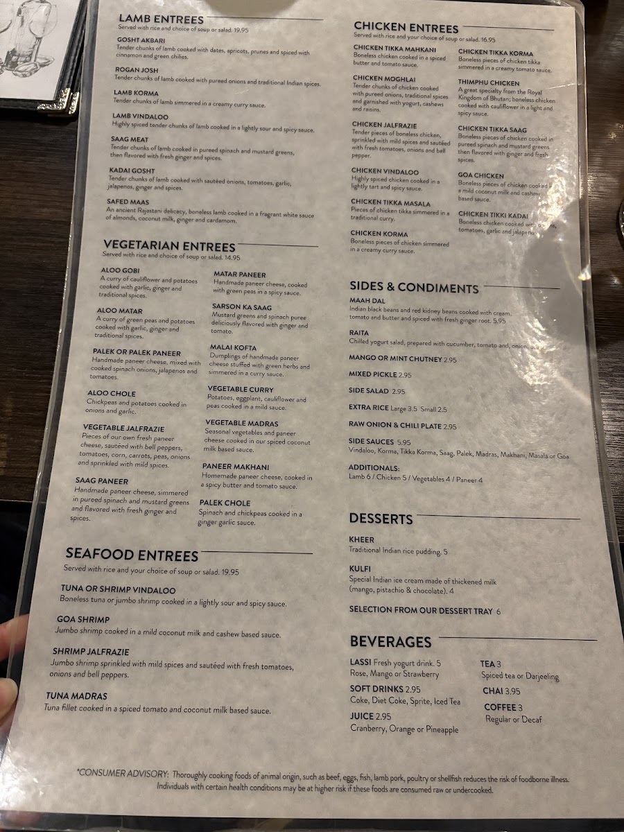 Menu The Oven Lincoln-4