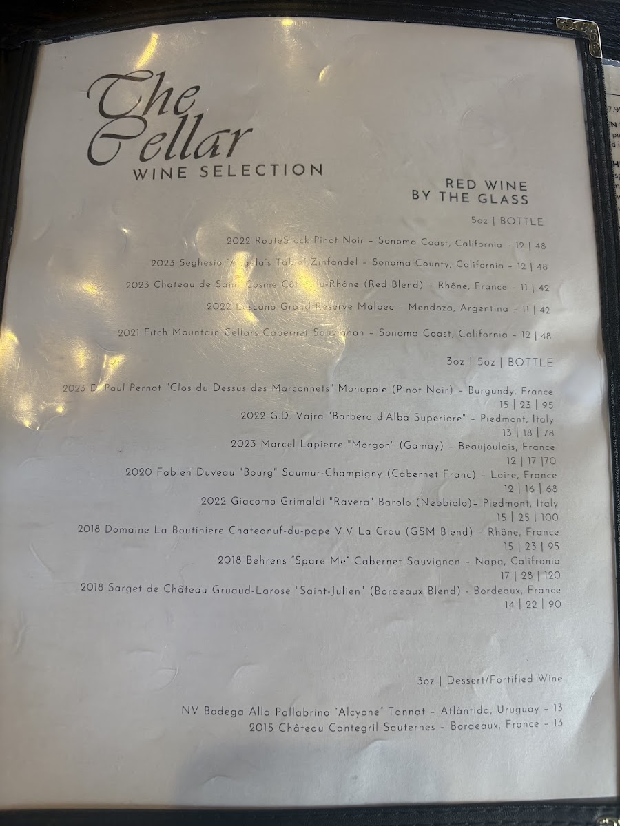 Menu The Oven Lincoln-7