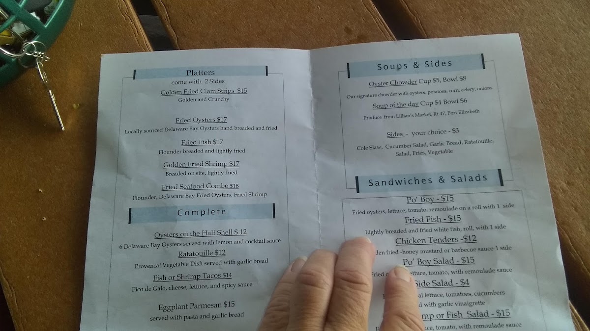 Menu The Oyster Cracker Cafe-5