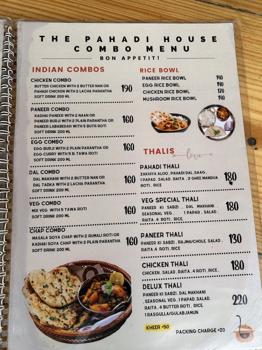 Menu The Pahadi House-2