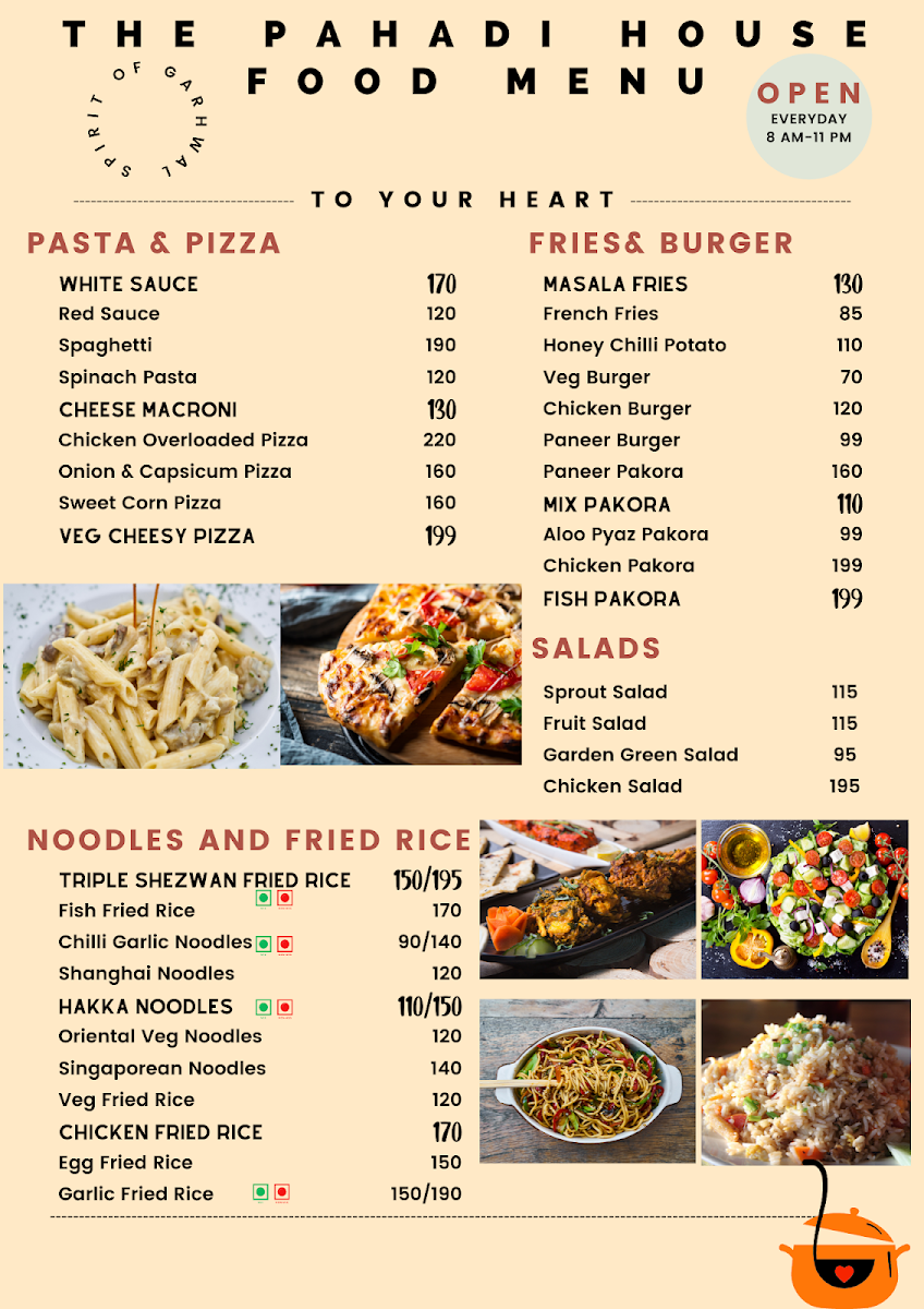 Menu The Pahadi House-7