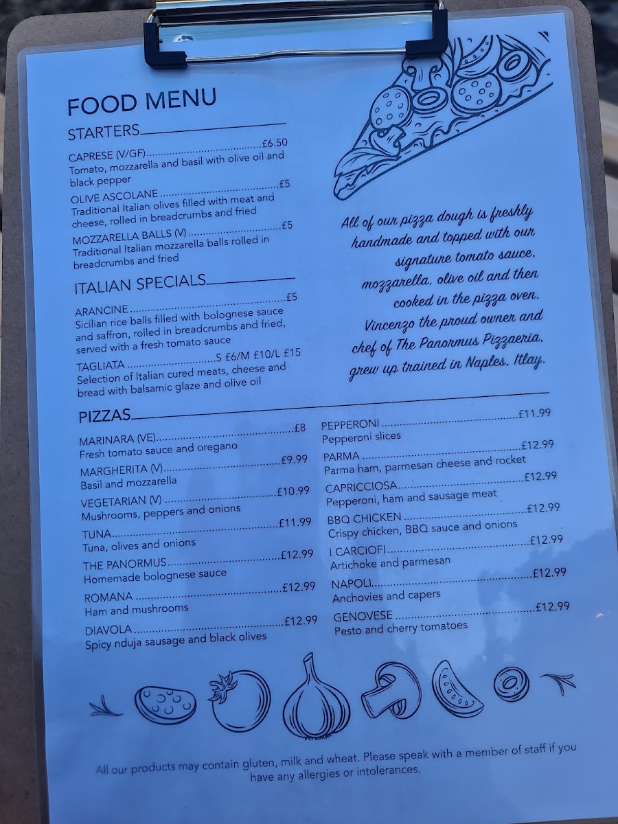 Menu The Panormus Pizzeria-6