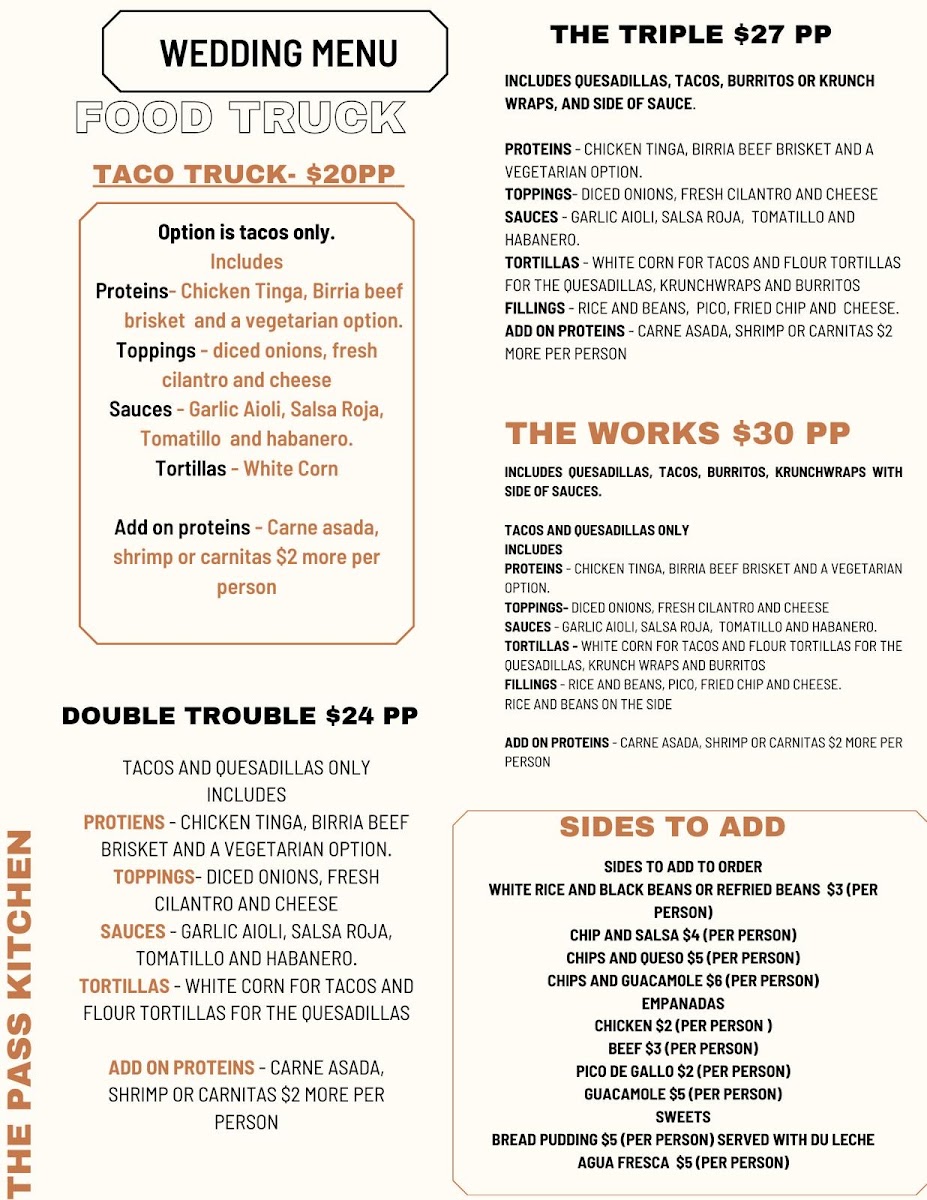 Menu The Pass Kitchen-1