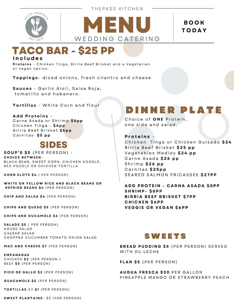 Menu The Pass Kitchen-2