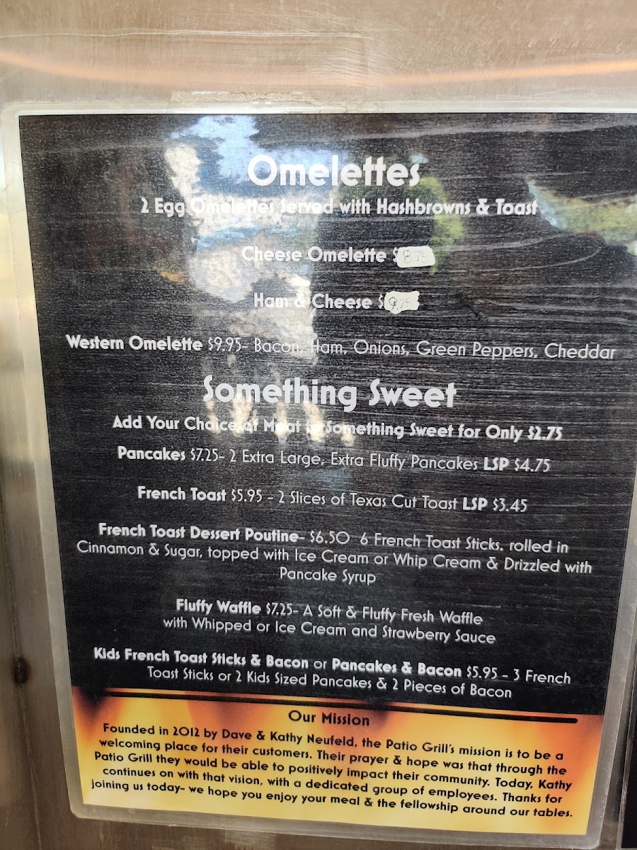 Menu The Patio Grill-6
