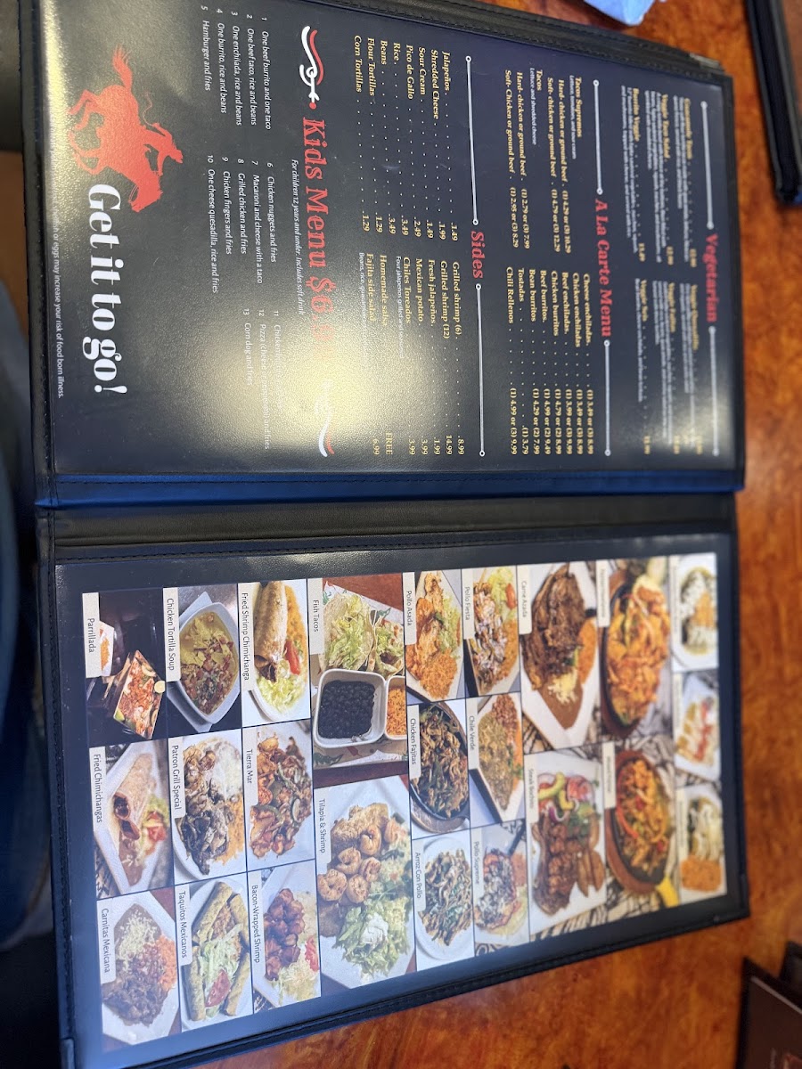 Menu The Patron Mexican Restaurant And Cantina-6