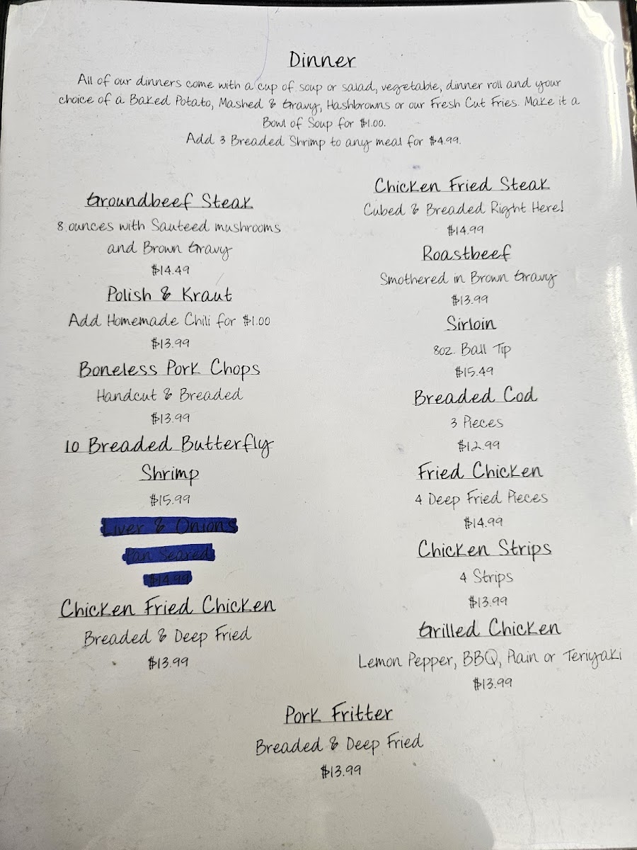 Menu The Pelican Cafe-2