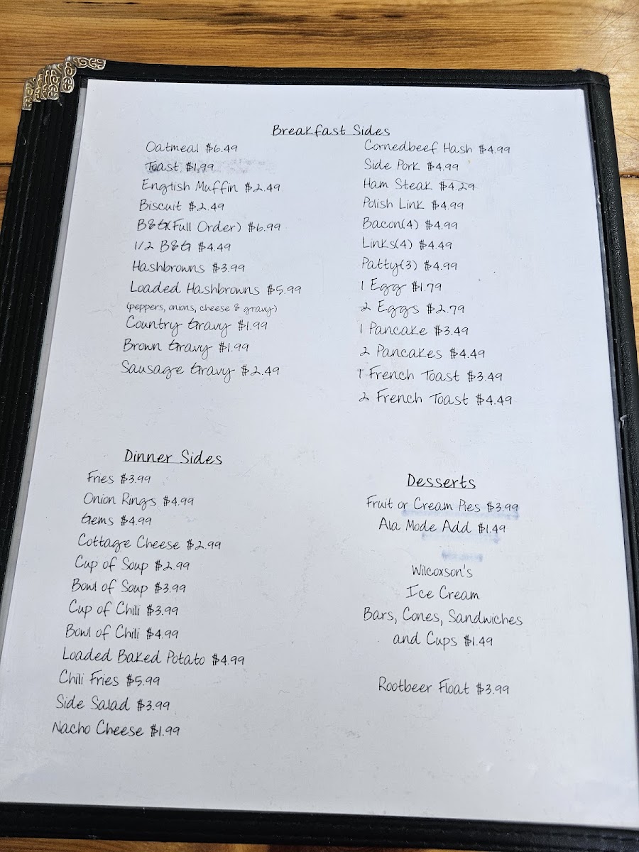 Menu The Pelican Cafe-5