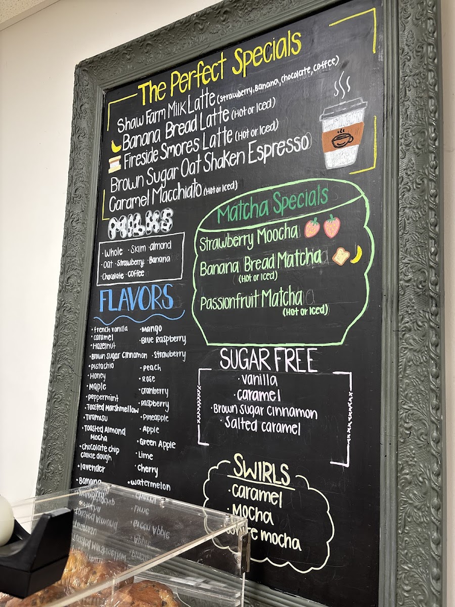Menu The Perfect Cup Cafe-1