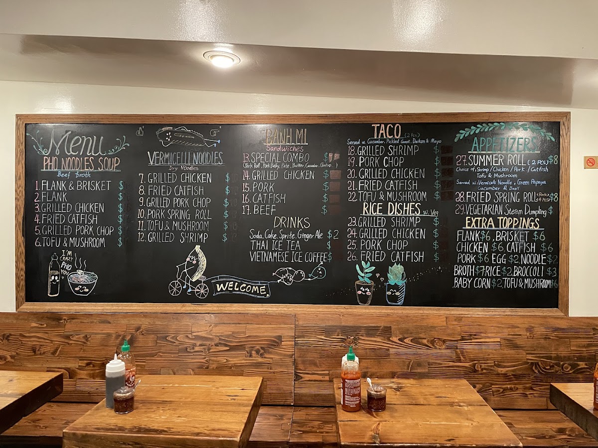Menu The Pho 2-2