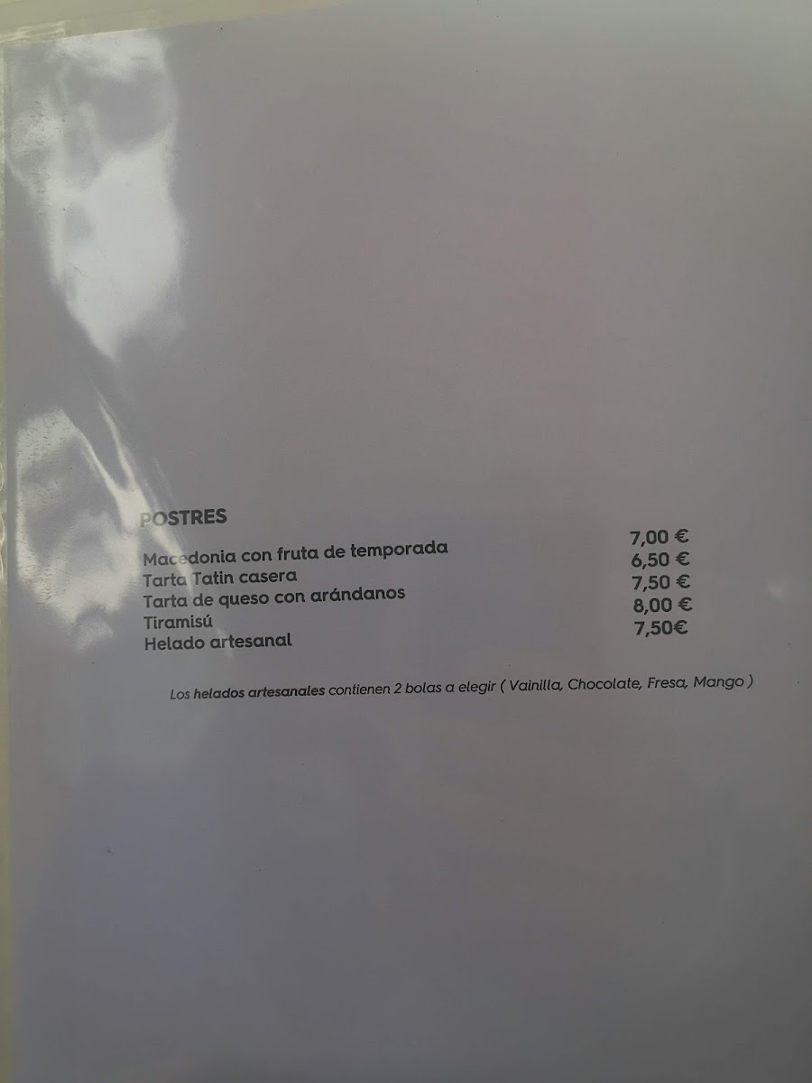 Menu The Pink Elephant-2