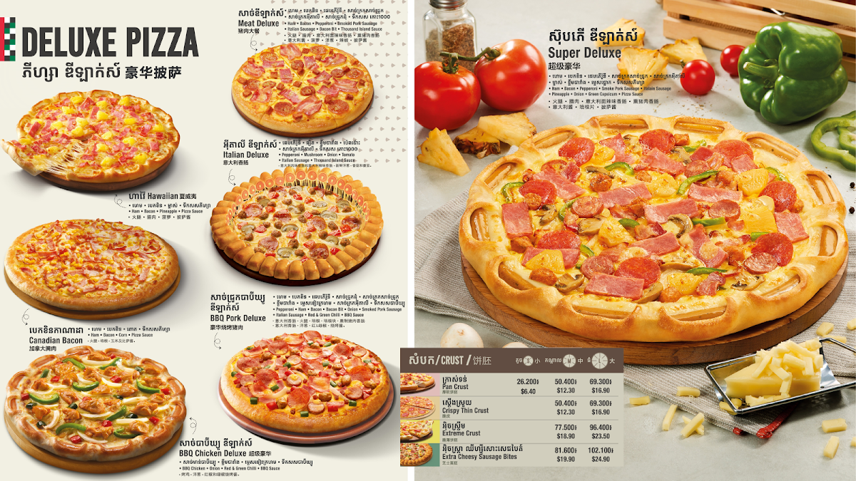 Menu The Pizza Company - The Heritage Walk-2