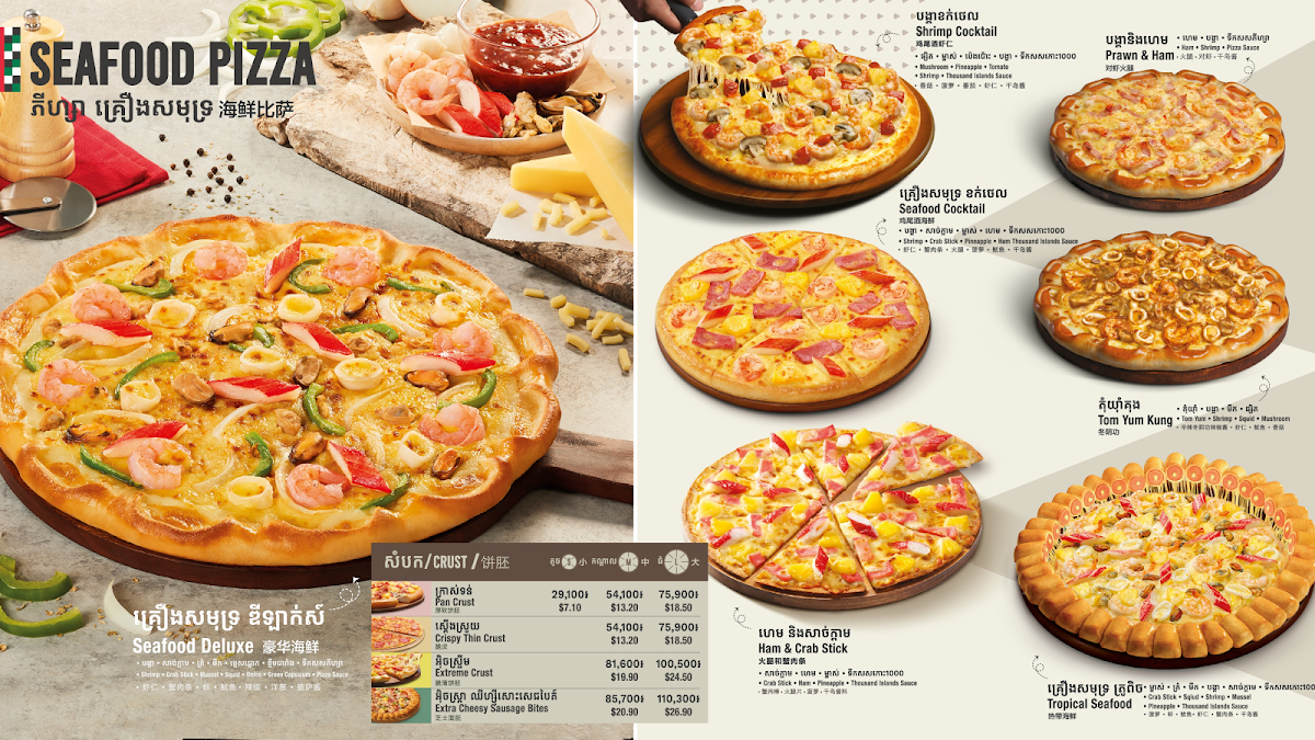Menu The Pizza Company - The Heritage Walk-9
