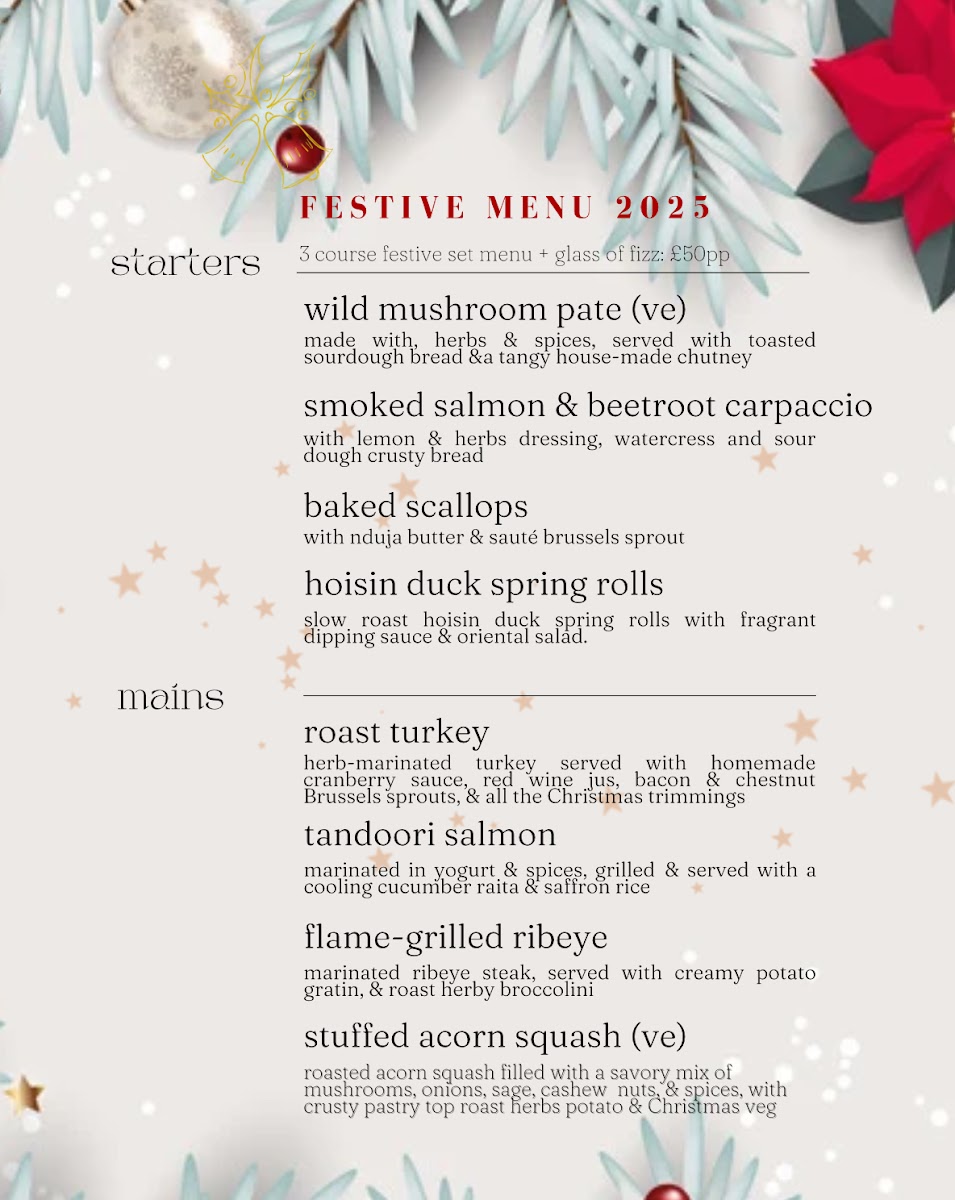 Menu The Place Bmth Restaurant & Cafe-1