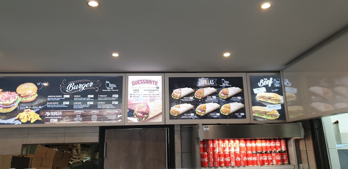 Menu The Place To B-1
