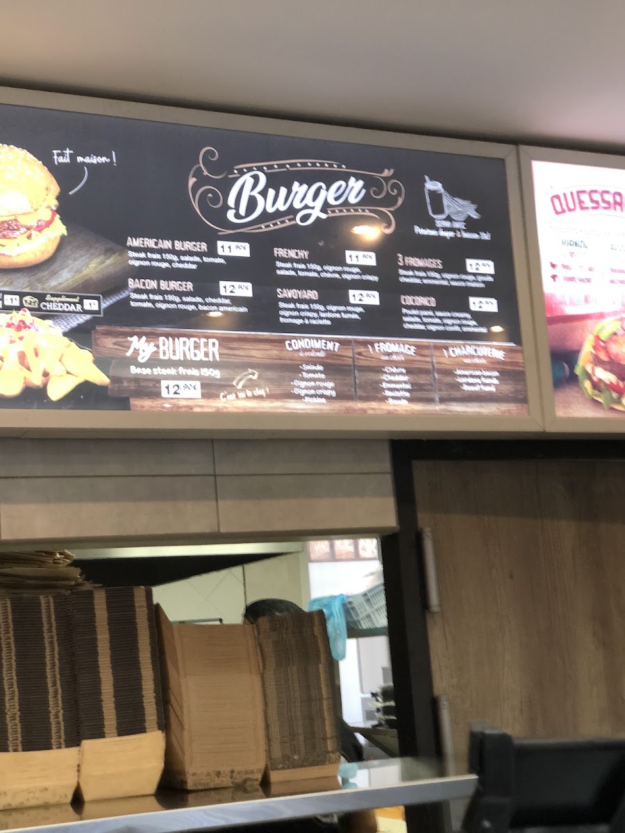 Menu The Place To B-10