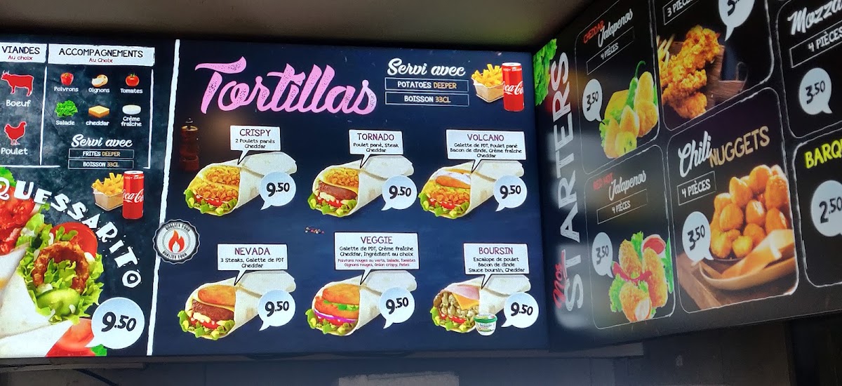Menu The Place To B-4