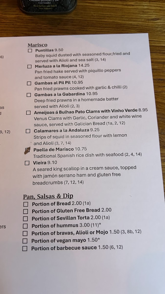 Menu The Port House Ibericos-3