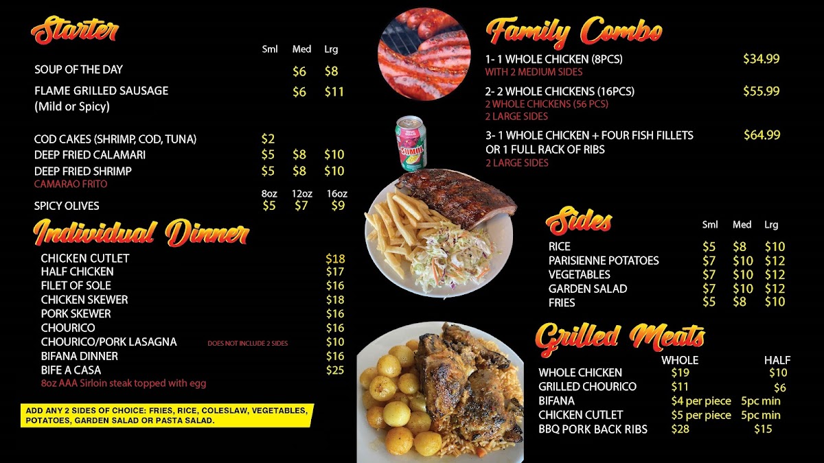 Menu The Portuguese Grill House-1