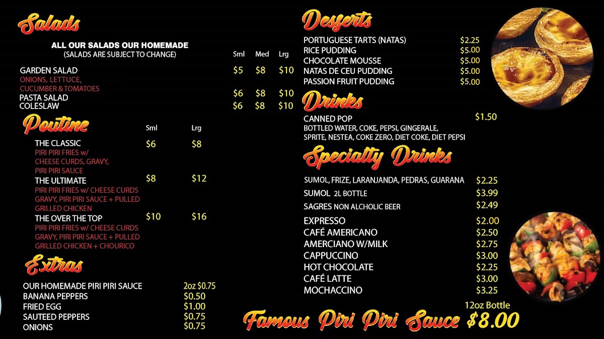Menu The Portuguese Grill House-2