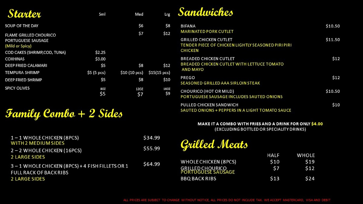 Menu The Portuguese Grill House-4