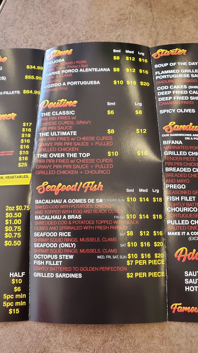Menu The Portuguese Grill House-5