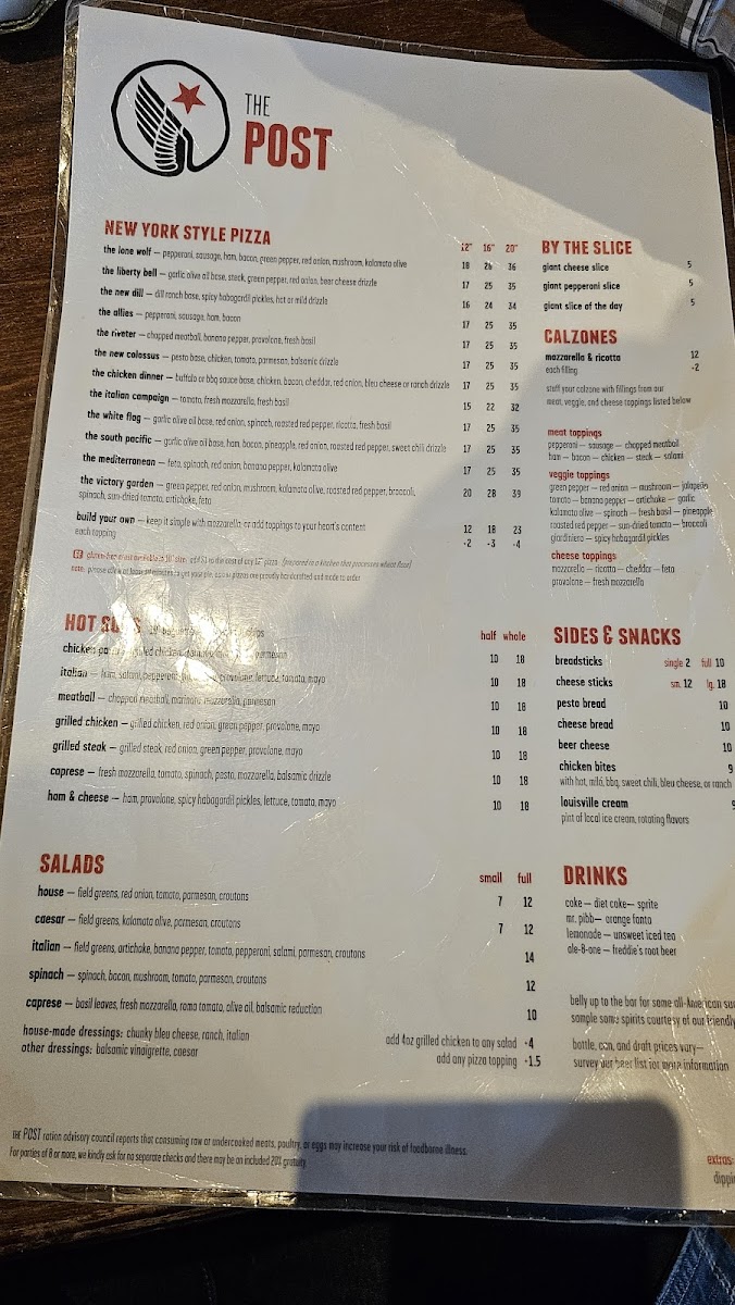 Menu The Post - Germantown-5