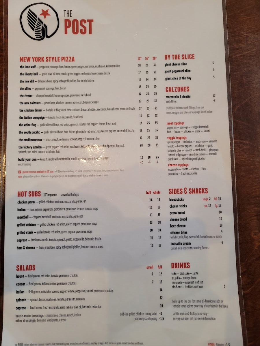 Menu The Post - Germantown-8