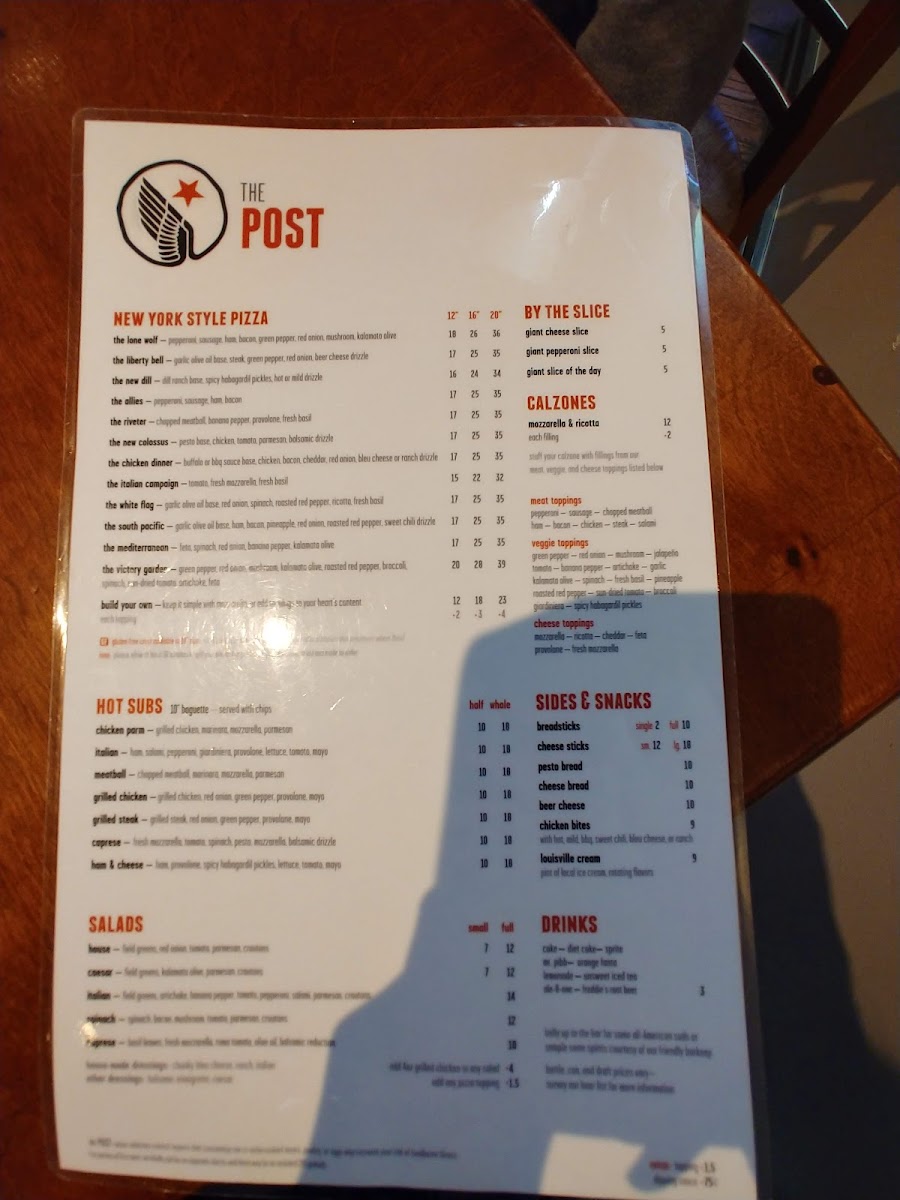Menu The Post - Germantown-9