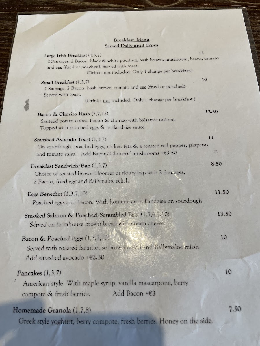 Menu The Pot & Pantry-1