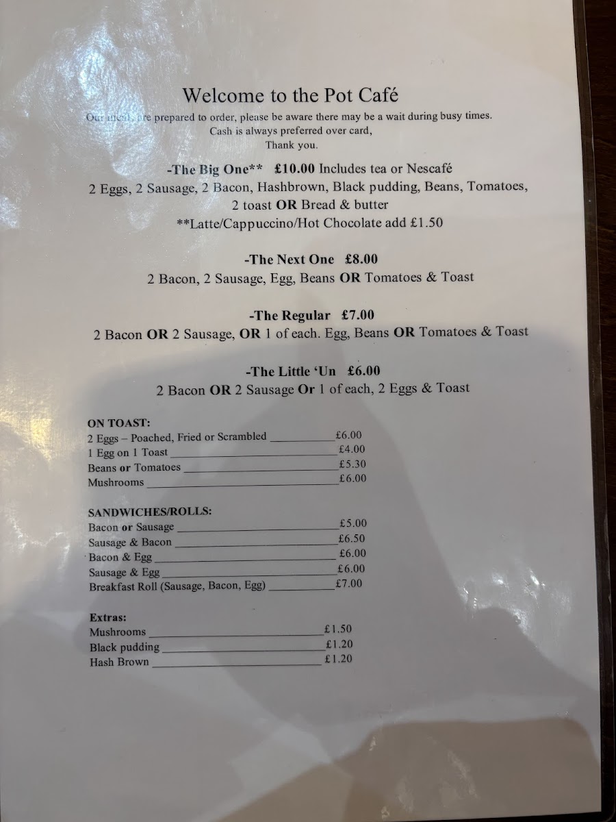 Menu The Pot-1