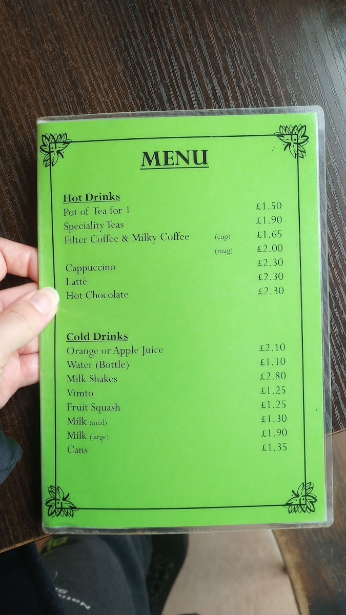 Menu The Priory Cafe-4