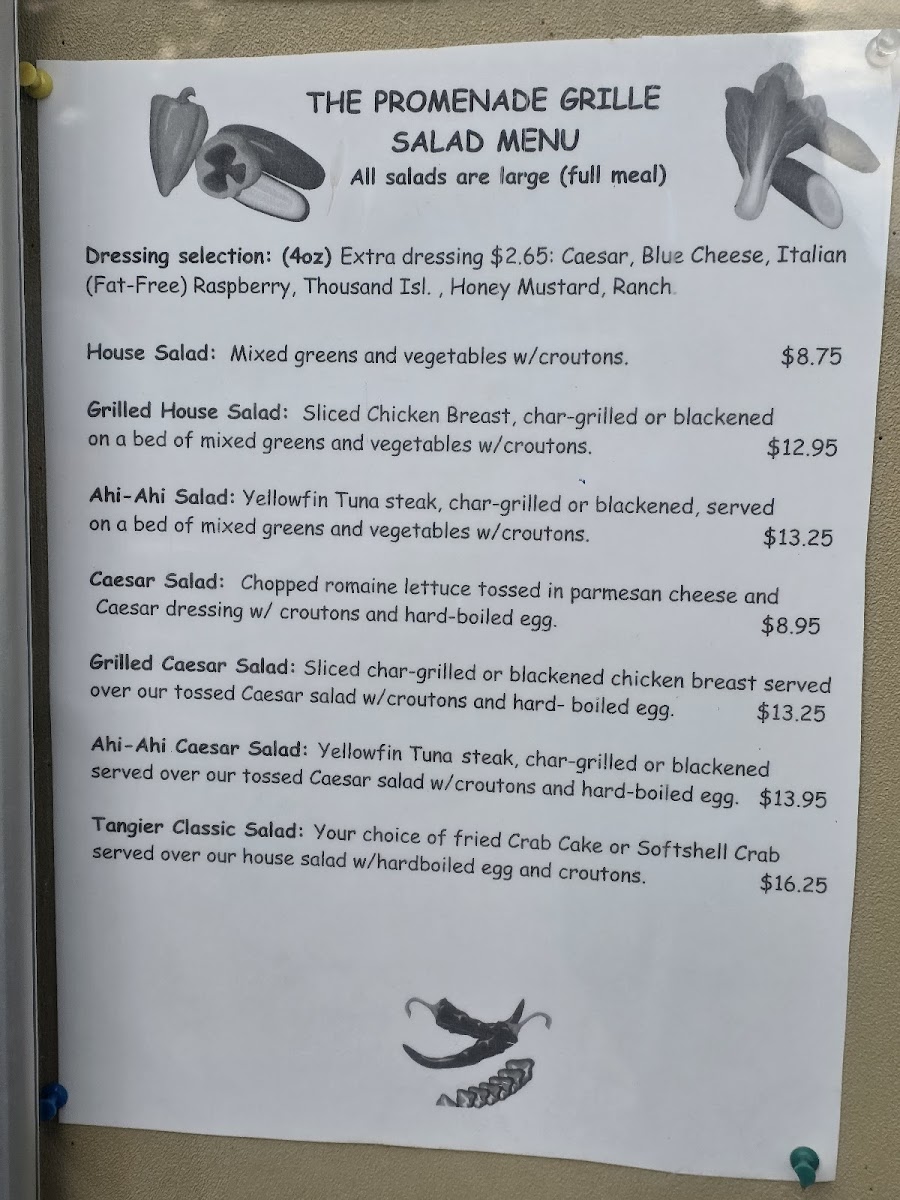 Menu The Promenade Grille-3