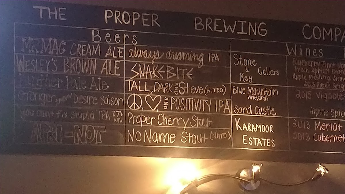 Menu The Proper Brewing Company-3