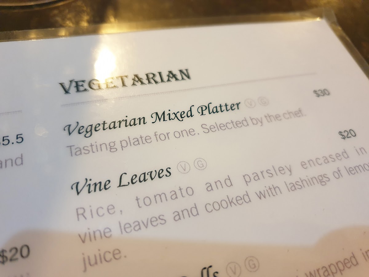 Menu The Prophet Lebanese Cafe-9