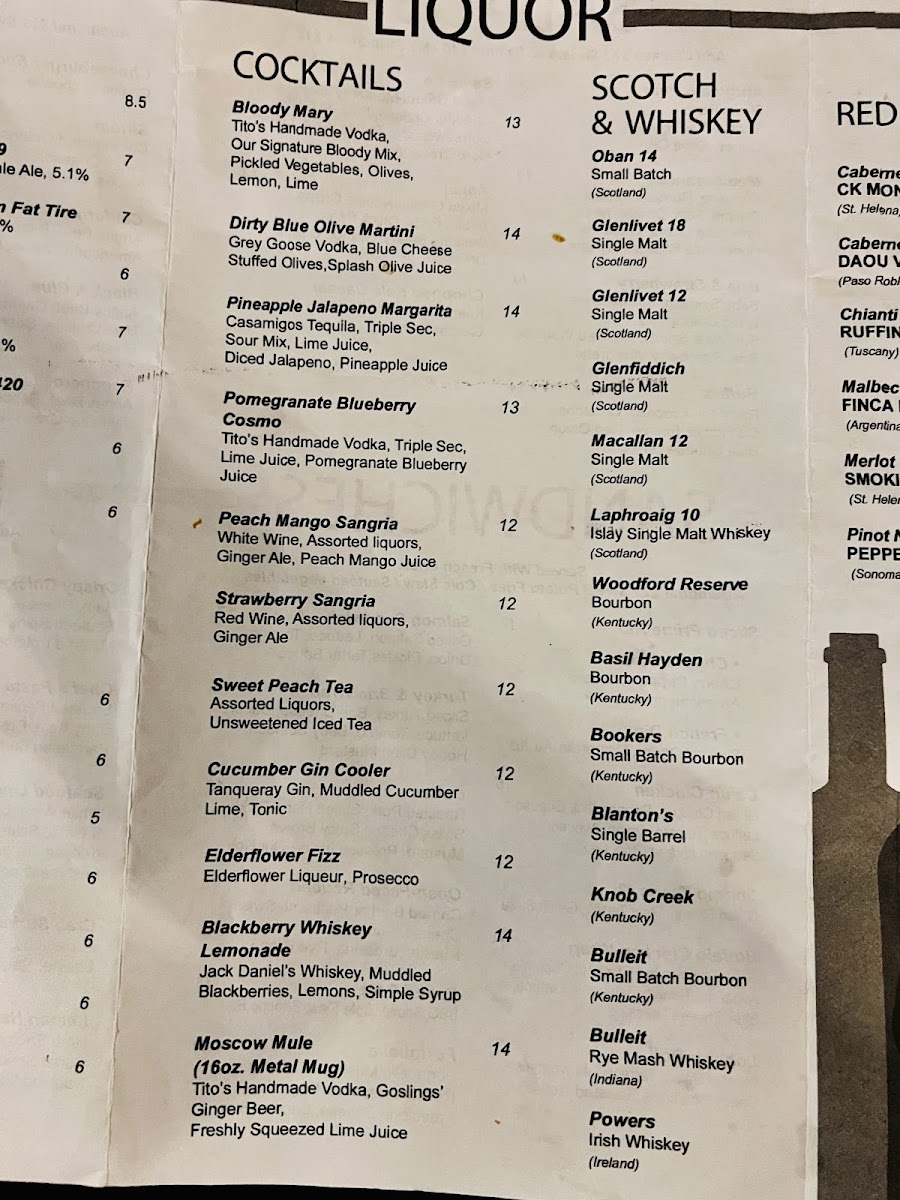 Menu The Prospect Tavern-4
