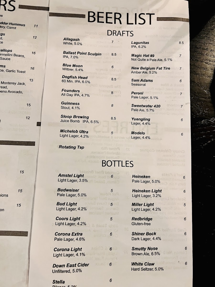 Menu The Prospect Tavern-6