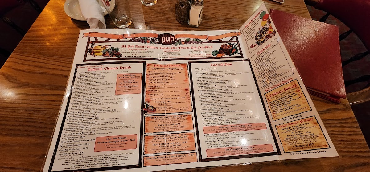 Menu The Pub-2