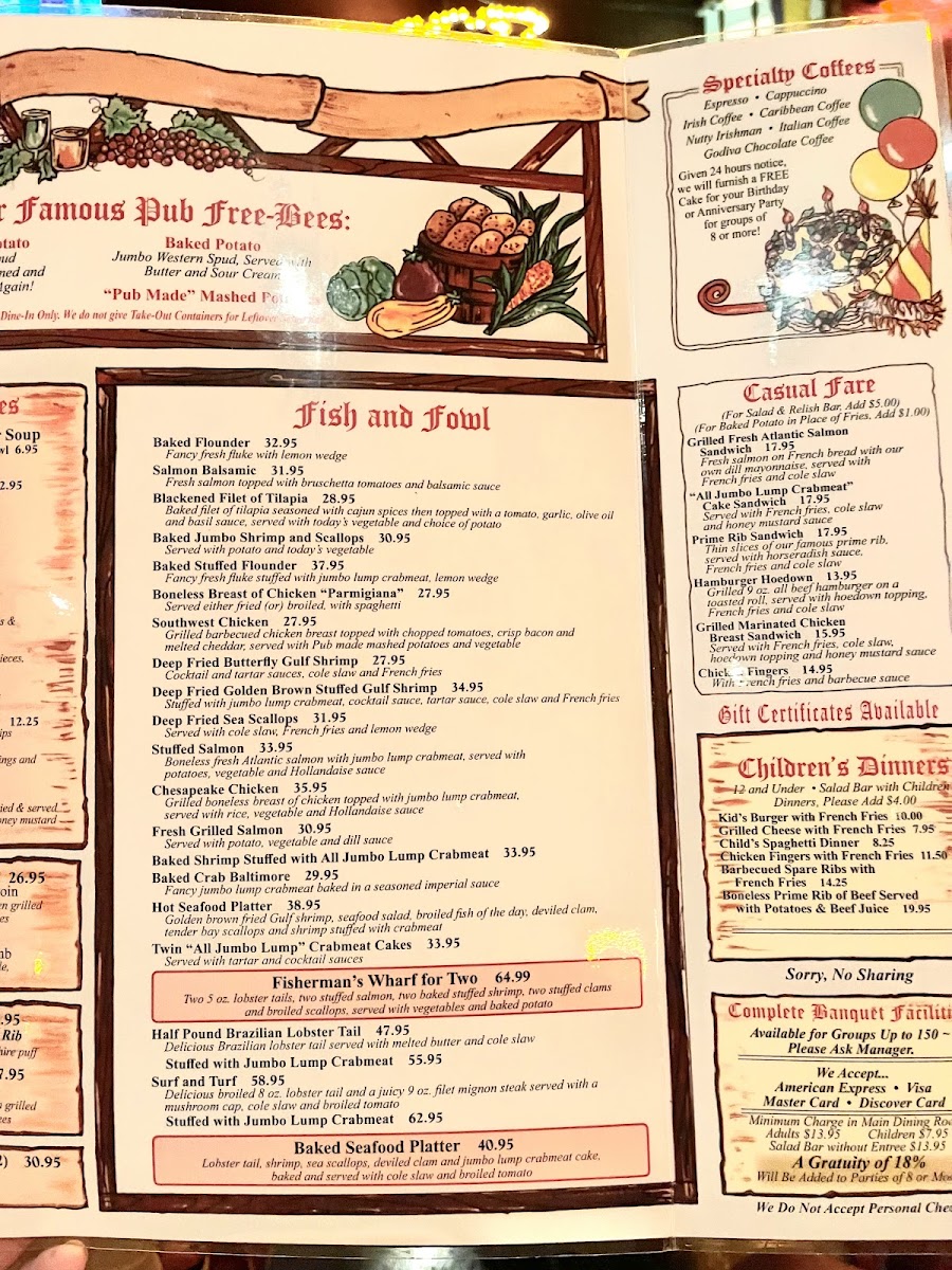 Menu The Pub-4