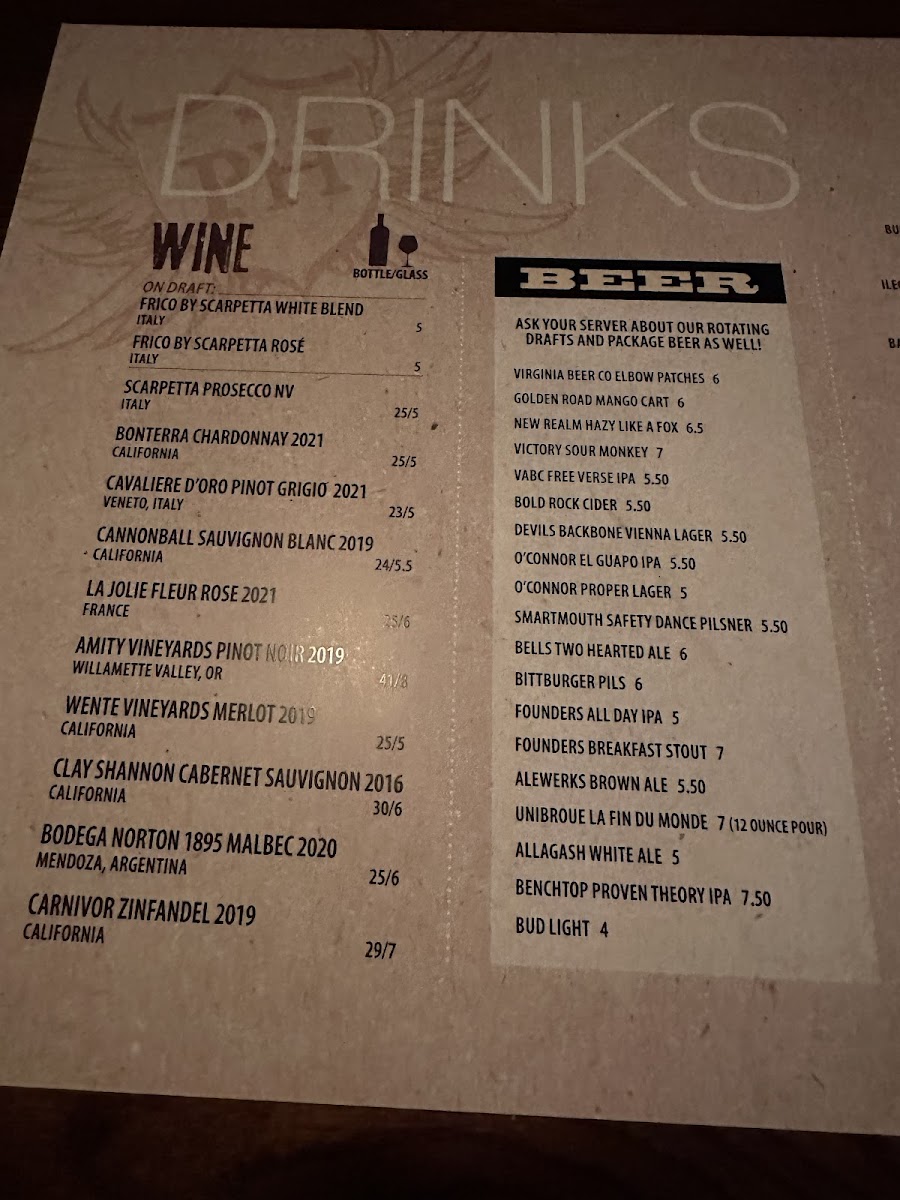 Menu The Public House-7