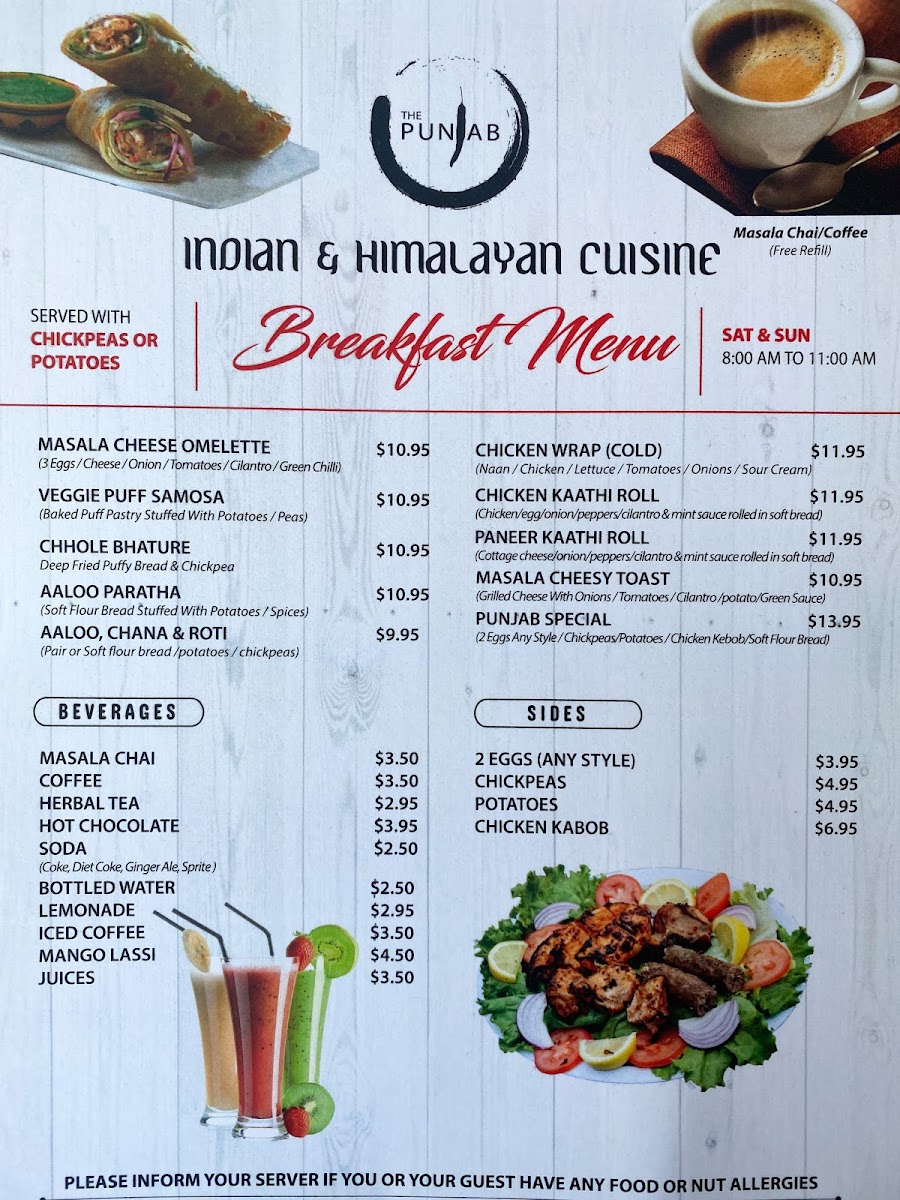 Menu The Punjab Indian & Himalayan Cuisine-6