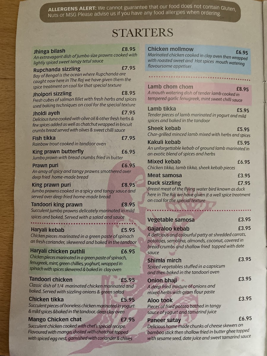 Menu The Raj Of Hertford-4