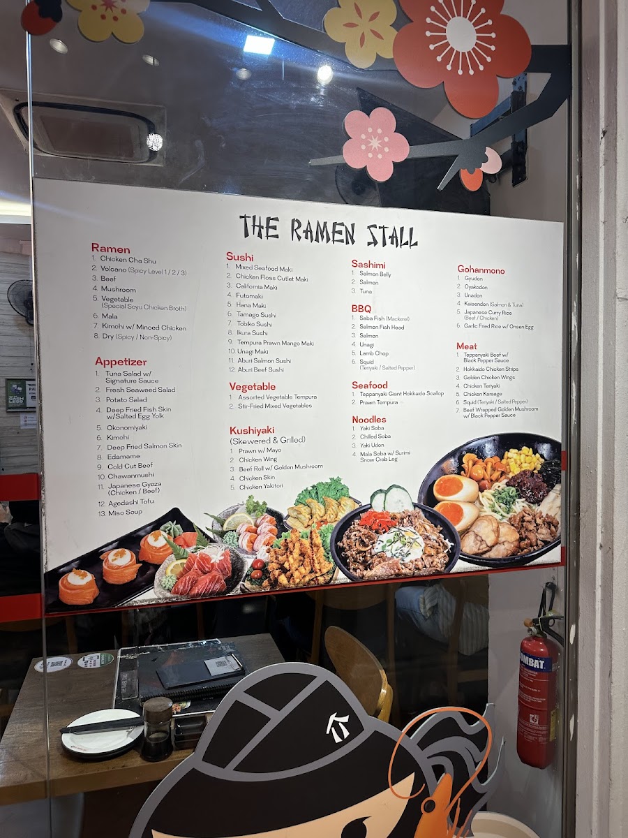 Menu The Ramen Stall-4