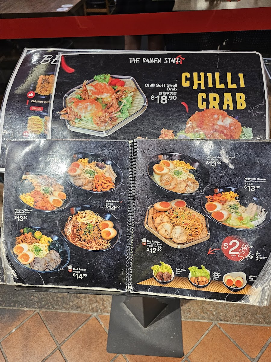 Menu The Ramen Stall-8