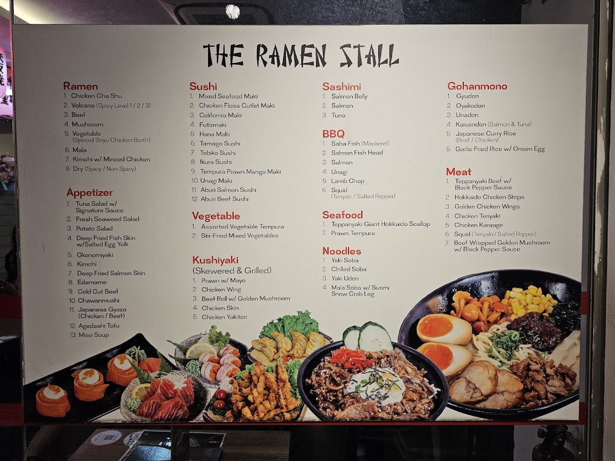 Menu The Ramen Stall-9